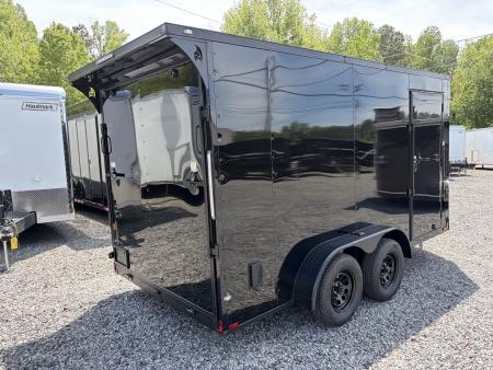 New 2026 Spartan 7X14 Enclosed Trailer, Pro-Series, 7K GVWR, Race Wing, 1 Piece Roof, 54" Triple Tube Tongue, Stabledeck