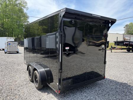 New 2026 Spartan 7X14 Enclosed Trailer, Pro-Series, 7K GVWR, Race Wing, 1 Piece Roof, 54" Triple Tube Tongue, Stabledeck