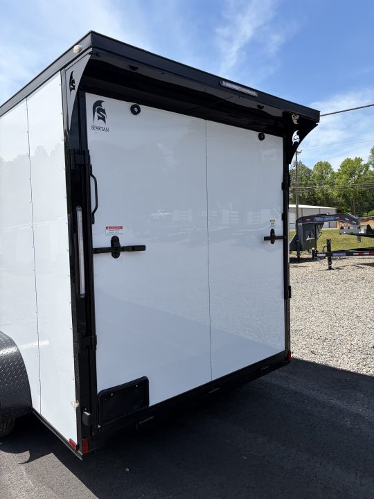 New 2026 Spartan 7X14 Enclosed Trailer, Pro-Series, 7K GVWR, Race Wing, 1 Piece Roof, 54" Triple Tube Tongue, Stabledeck