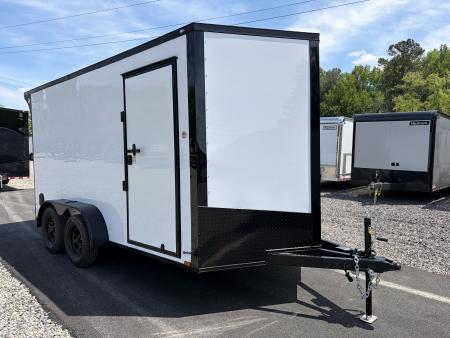 New 2026 Spartan 7X14 Enclosed Trailer, Pro-Series, 7K GVWR, Race Wing, 1 Piece Roof, 54  Triple Tube Tongue, Stabledeck
