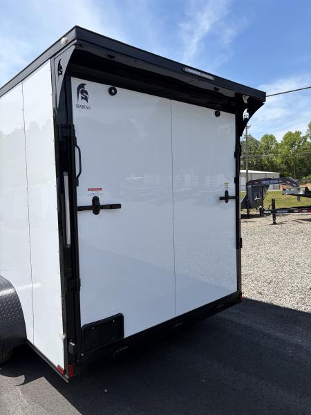 New 2026 Spartan 7X14 Enclosed Trailer, Pro-Series, 7K GVWR, Race Wing, 1 Piece Roof, 54" Triple Tube Tongue, Stabledeck