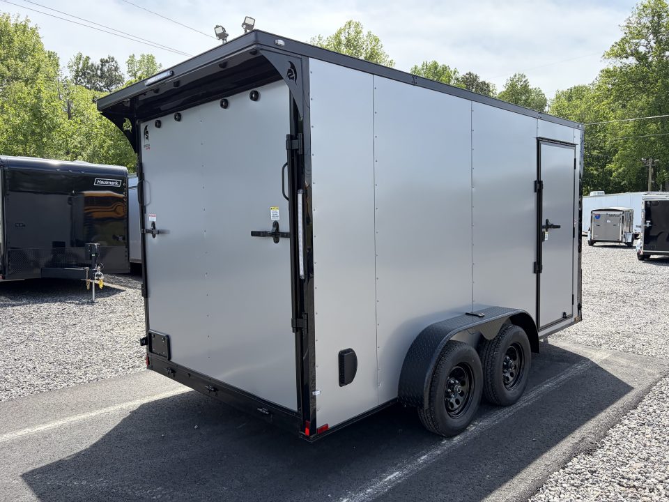 New 2026 Spartan 7X14 Enclosed Trailer, Pro-Series, 7K GVWR, Race Wing, 1 Piece Roof, 54" Triple Tube Tongue, Stabledeck