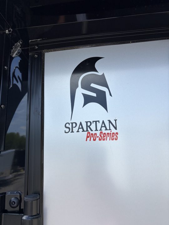 New 2026 Spartan 7X14 Enclosed Trailer, Pro-Series, 7K GVWR, Race Wing, 1 Piece Roof, 54" Triple Tube Tongue, Stabledeck