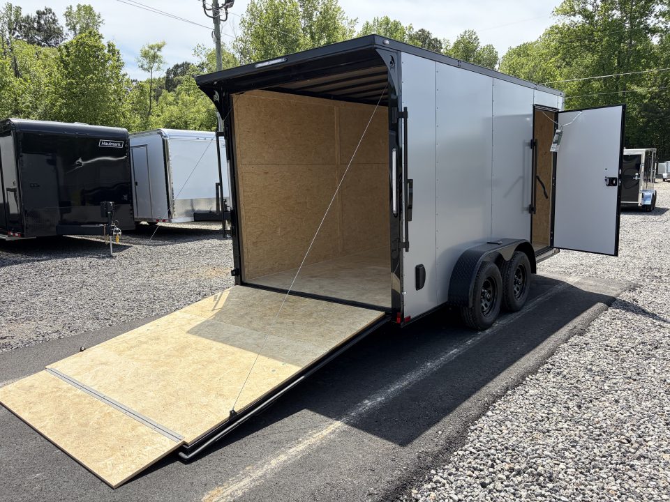 New 2026 Spartan 7X14 Enclosed Trailer, Pro-Series, 7K GVWR, Race Wing, 1 Piece Roof, 54" Triple Tube Tongue, Stabledeck