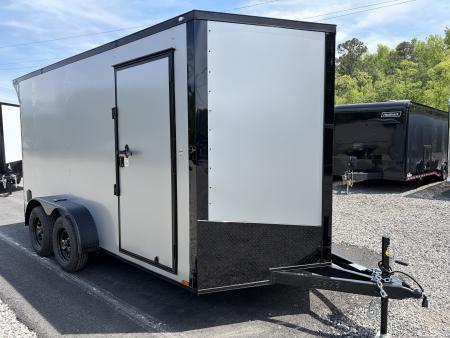 New 2026 Spartan 7X14 Enclosed Trailer, Pro-Series, 7K GVWR, Race Wing, 1 Piece Roof, 54  Triple Tube Tongue, Stabledeck