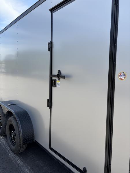 New 2026 Spartan 7X14 Enclosed Trailer, Pro-Series, 7K GVWR, Race Wing, 1 Piece Roof, 54" Triple Tube Tongue, Stabledeck