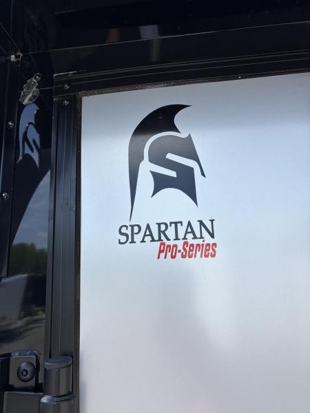 New 2026 Spartan 7X14 Enclosed Trailer, Pro-Series, 7K GVWR, Race Wing, 1 Piece Roof, 54" Triple Tube Tongue, Stabledeck