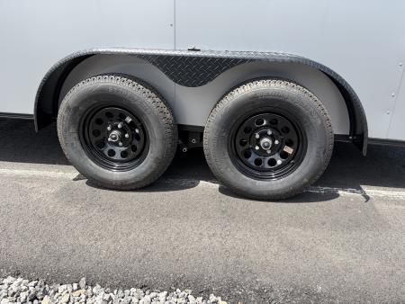 New 2026 Spartan 7X14 Enclosed Trailer, Pro-Series, 7K GVWR, Race Wing, 1 Piece Roof, 54" Triple Tube Tongue, Stabledeck