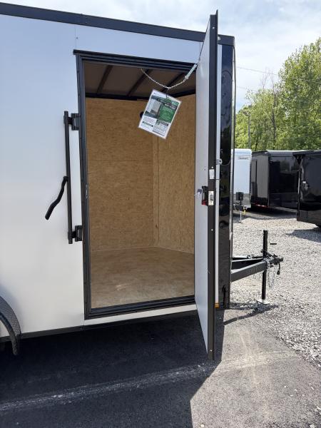 New 2026 Spartan 7X14 Enclosed Trailer, Pro-Series, 7K GVWR, Race Wing, 1 Piece Roof, 54" Triple Tube Tongue, Stabledeck