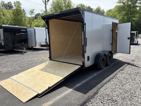 New 2026 Spartan 7X14 Enclosed Trailer, Pro-Series, 7K GVWR, Race Wing, 1 Piece Roof, 54" Triple Tube Tongue, Stabledeck