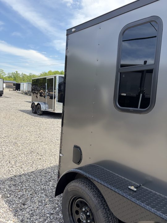 New 2026 Spartan Pro-Series 5X10 Custom Build, Windows, RV Door, E-Track, 30A Service, Tandem Axle With Brakes, Polycor, Stabledeck