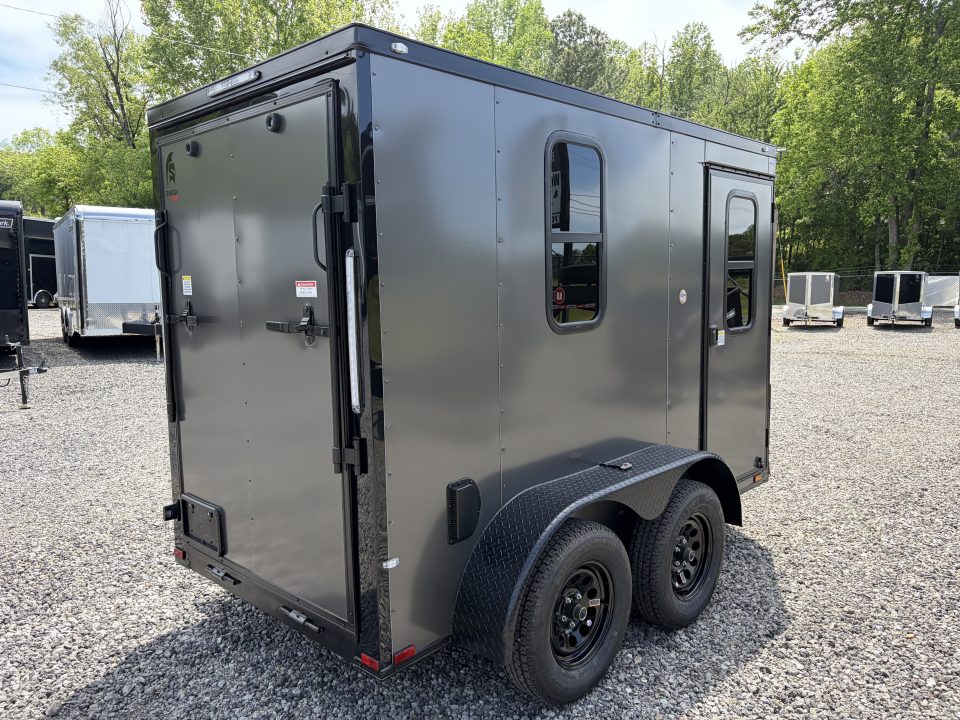 New 2026 Spartan Pro-Series 5X10 Custom Build, Windows, RV Door, E-Track, 30A Service, Tandem Axle With Brakes, Polycor, Stabledeck