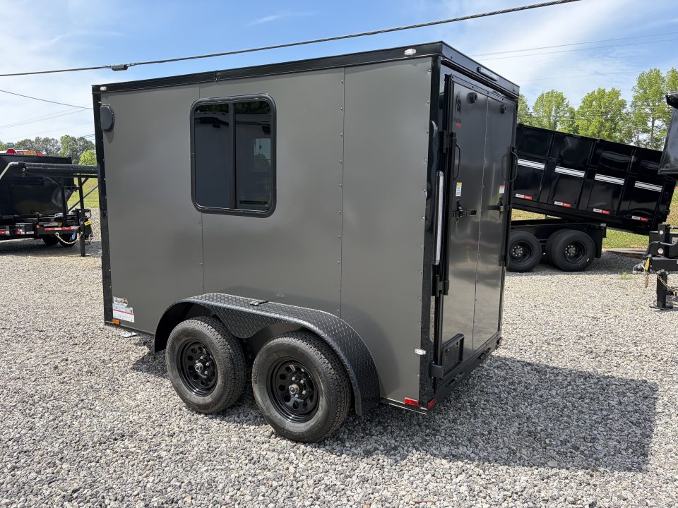 New 2026 Spartan Pro-Series 5X10 Custom Build, Windows, RV Door, E-Track, 30A Service, Tandem Axle With Brakes, Polycor, Stabledeck