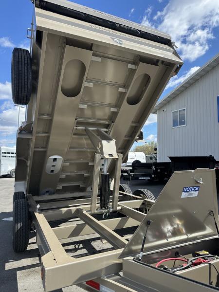 New DTB 83X14 14.9K DUMP TRAILER - SNIPER SERIES - TAN