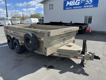 New DTB 83X14 14.9K DUMP TRAILER - SNIPER SERIES - TAN