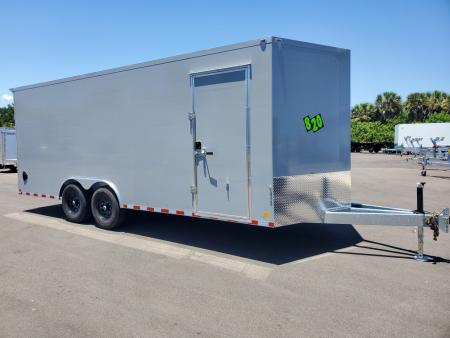 New 2026 Cell-Tech Trailers 8.5X20 ENCLOSED SUPER TOUGH GALVANIZED 14000 LB GVWR(2-7K TORSION AXLES)Cargo / Enclosed Trailer WITH 7FT INTERIOR HEIGHT, AIRCRAFT PANELS, LOAD LIGHTS, 1000 LB ROOF CAPACITY