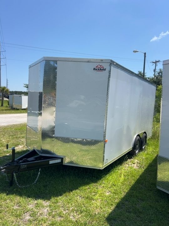 New 2026 Rock Solid Cargo 8.5X16 TA Cargo / Enclosed Trailer