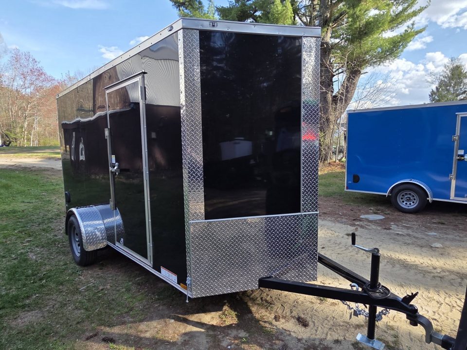 New 2026 Anvil 6x12 enclosed cargo trailer with rear ramp door Cargo / Enclosed Trailer