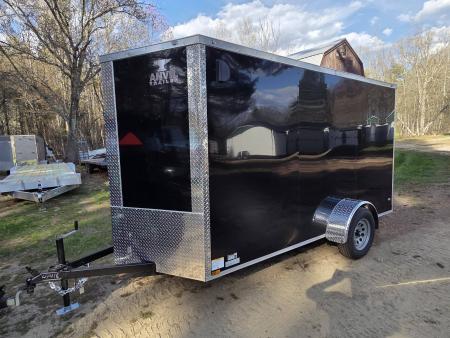 New 2026 Anvil 6x12 enclosed cargo trailer with rear ramp door Cargo / Enclosed Trailer