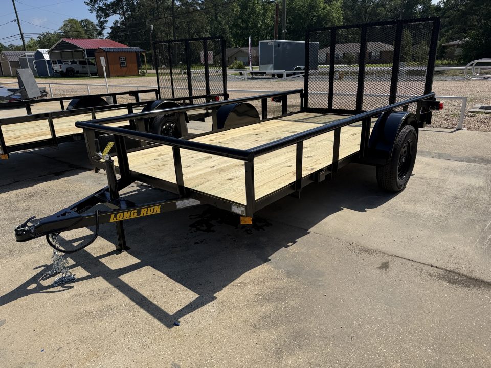 New 2026 Long Run Trailers 76"x12' Utility Trailer