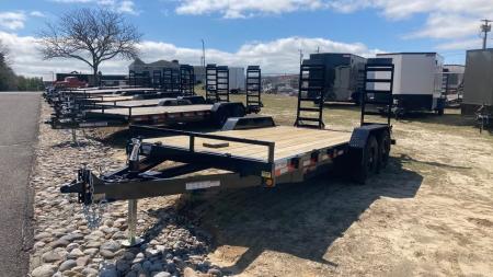 New 2026 Quality Steel and Aluminum 16' 14k gvwr Equipment Trailer