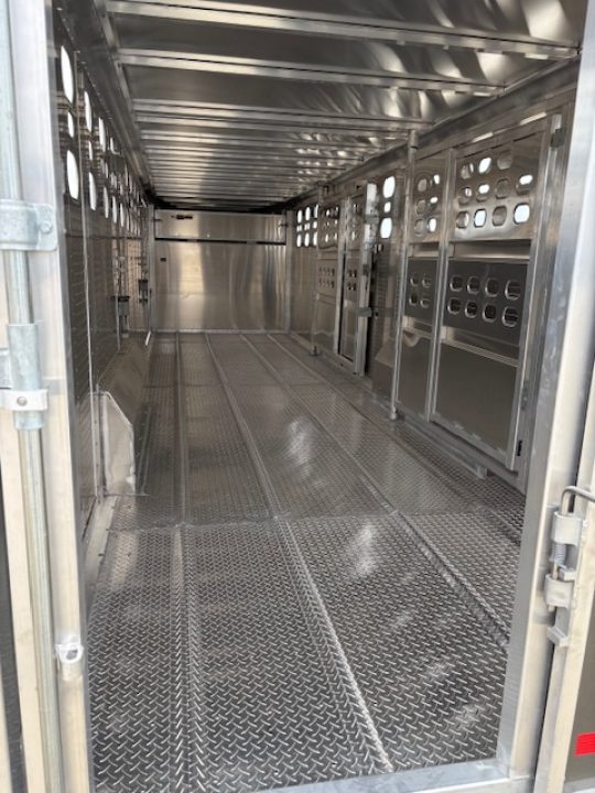 New 2027 Wilson 7x28 Stock Trailer 20,000lb GVWR