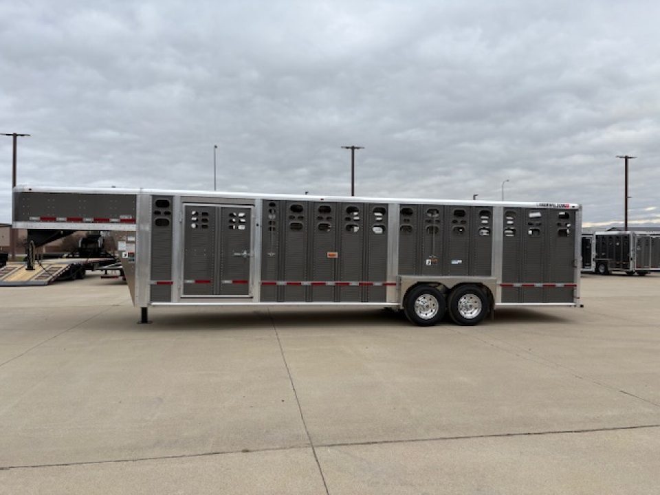 New 2027 Wilson 7x28 Stock Trailer 20,000lb GVWR