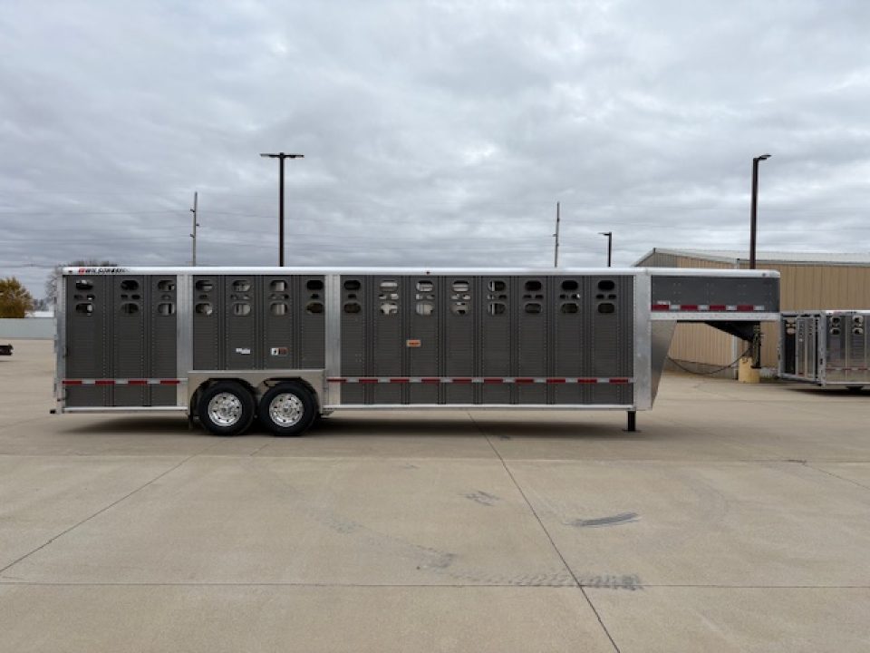 New 2027 Wilson 7x28 Stock Trailer 20,000lb GVWR