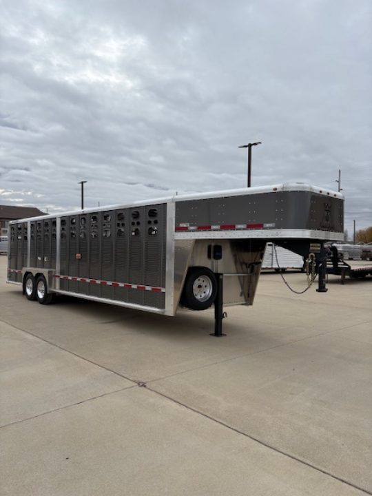 New 2027 Wilson 7x28 Stock Trailer 20,000lb GVWR
