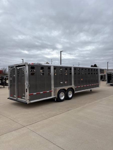 New 2027 Wilson 7x28 Stock Trailer 20,000lb GVWR