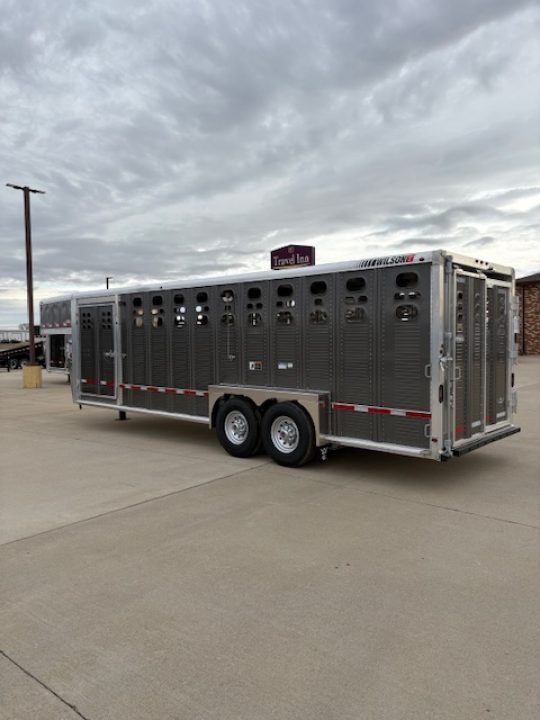 New 2027 Wilson 7x24 Stock Trailer 16000 GVWR