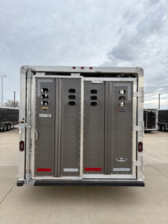 New 2027 Wilson 7x24 Stock Trailer 16000 GVWR