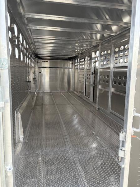 New 2027 Wilson 7x24 Stock Trailer 16000 GVWR