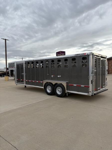 New 2027 Wilson 7x24 Stock Trailer 16000 GVWR