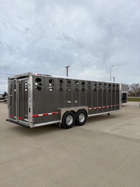 New 2027 Wilson 7x24 Stock Trailer 16000 GVWR