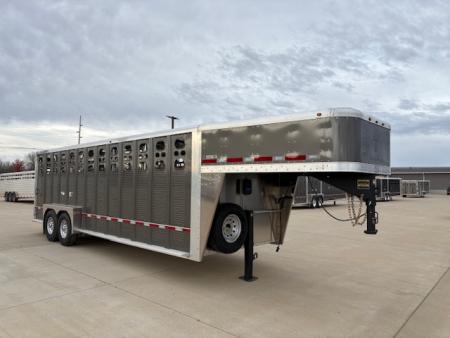 New 2027 Wilson 7x24 Stock Trailer 16000 GVWR