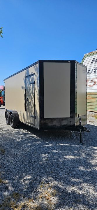 New 2026 Family Trailer 7x16 Tandem Axles Cargo / Enclosed Trailer
