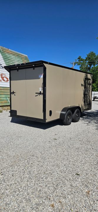 New 2026 Family Trailer 7x16 Tandem Axles Cargo / Enclosed Trailer