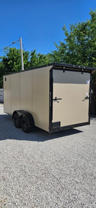 New 2026 Family Trailer 7x16 Tandem Axles Cargo / Enclosed Trailer