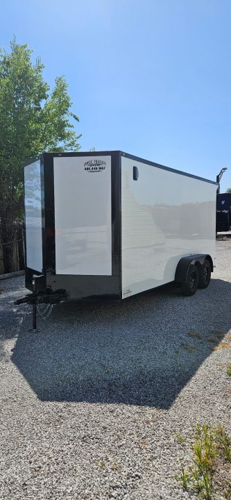 New 2026 Family Trailer 7x16 Tandem Axles Cargo / Enclosed Trailer