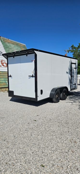 New 2026 Family Trailer 7x16 Tandem Axles Cargo / Enclosed Trailer