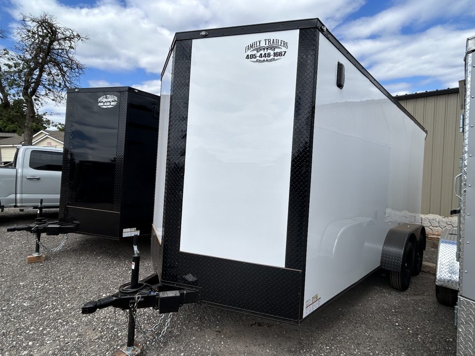 New 2026 Family Trailer 7x16 Tandem Axles Cargo / Enclosed Trailer