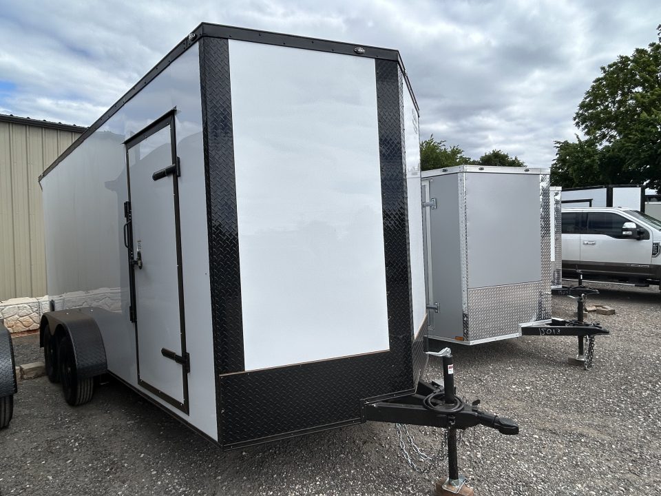 New 2026 Family Trailer 7x16 Tandem Axles Cargo / Enclosed Trailer