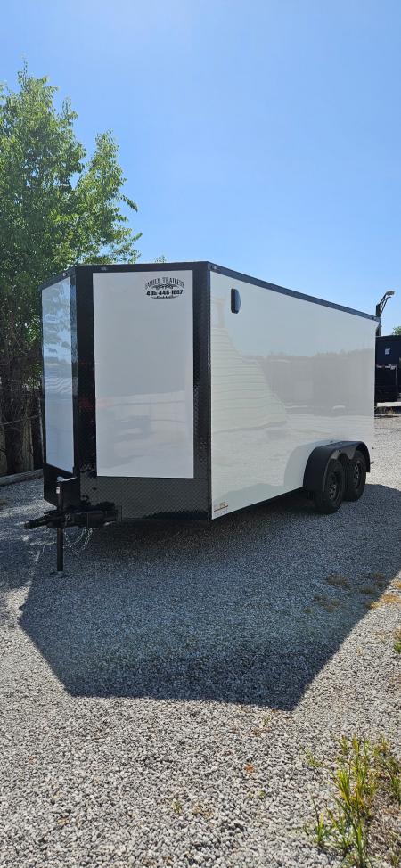 New 2026 Family Trailer 7x16 Tandem Axles Cargo / Enclosed Trailer