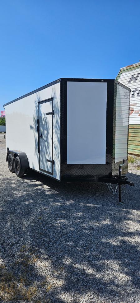 New 2026 Family Trailer 7x16 Tandem Axles Cargo / Enclosed Trailer