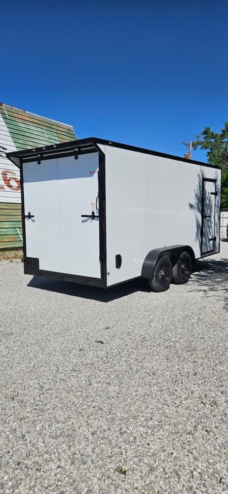 New 2026 Family Trailer 7x16 Tandem Axles Cargo / Enclosed Trailer