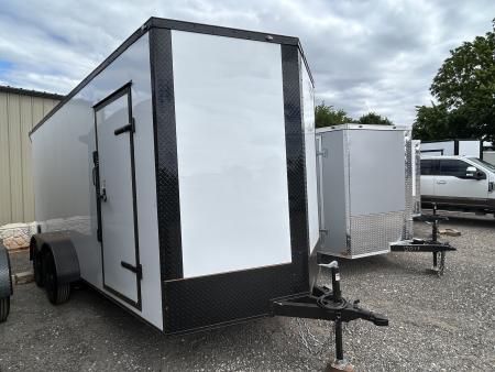 New 2026 Family Trailer 7x16 Tandem Axles Cargo / Enclosed Trailer