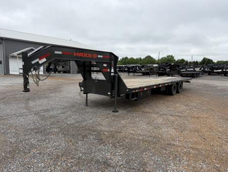 Used 2024 MAXXD 102" x 32' 25.9K HYD Dove Gooseneck Trailer