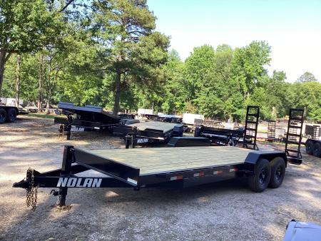 New 2026 Nolan Manufacturing 7X22 Equipment Trailer