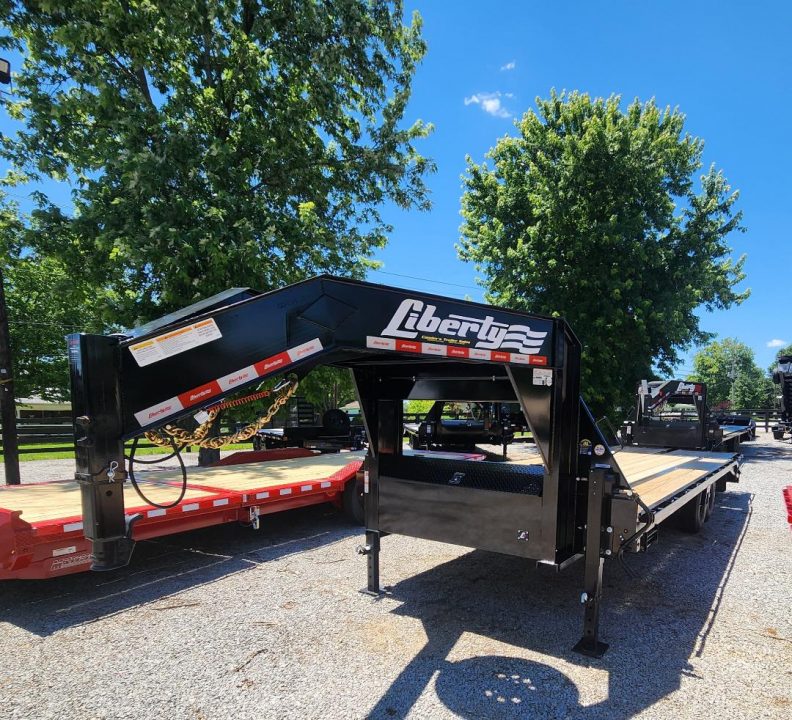 New 2026 Liberty 14K 102x20+5 Single Wheel Gooseneck